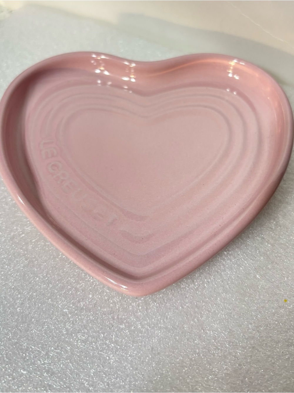 Le Creuset Pink Heart Spoon Rest